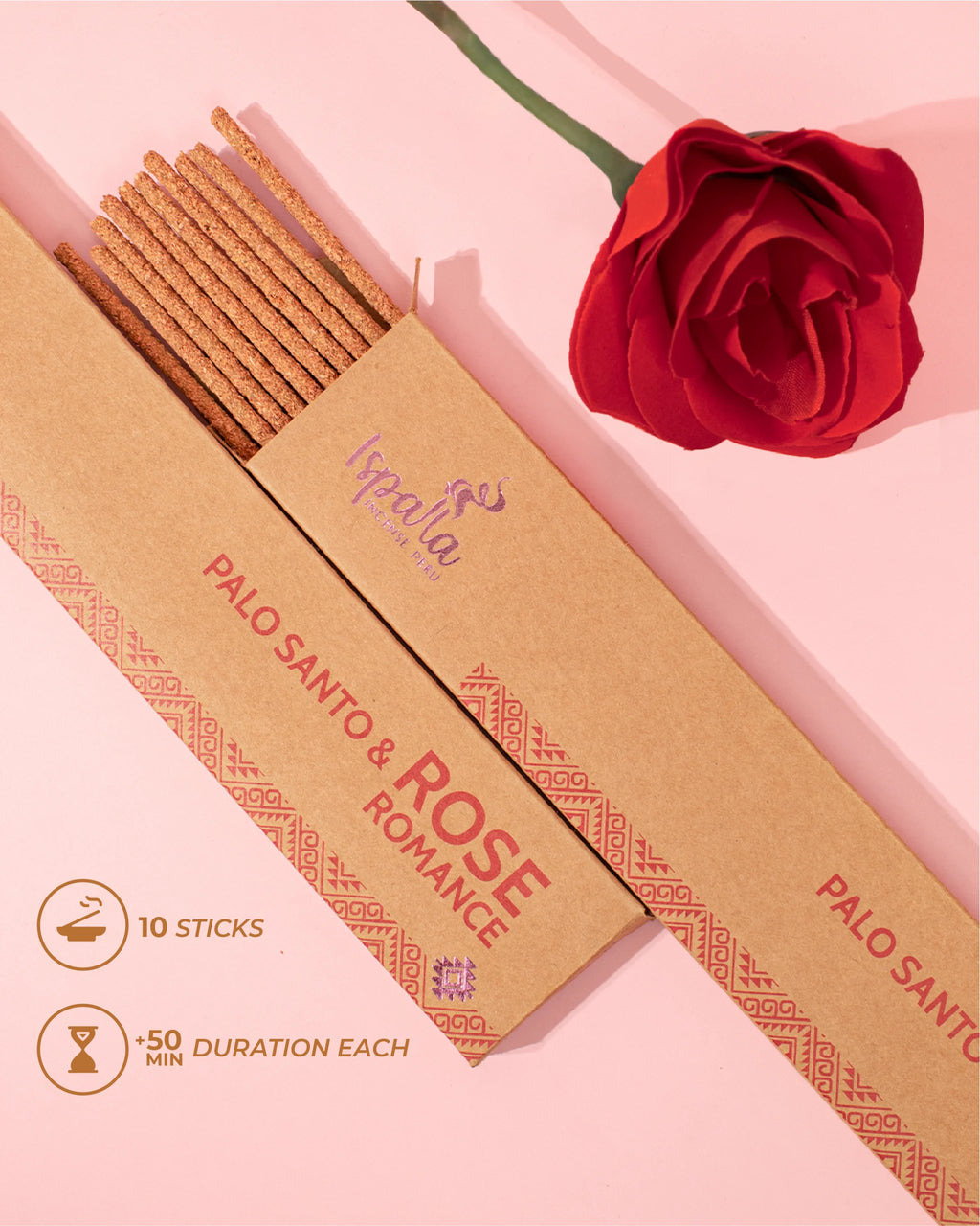 Ispalla Palo Santo & Rose Incense Sticks